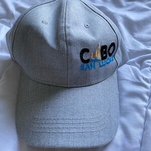 Gray Cabo San Lucas Embroidered Hat